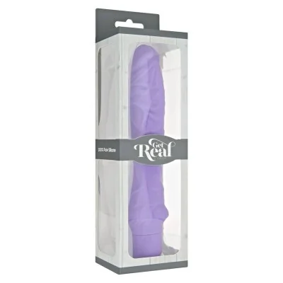 GET REAL - CLASSIC LARGE PURPLE VIBRATOR GET REAL - CLASSIC LARGE PURPLE VIBRATOR