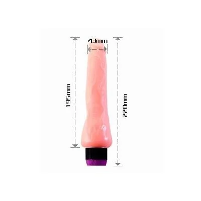 NMC TOYS - REALISTIC VIBRATOR 19.5 CM