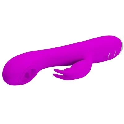 PRETTY LOVE - RACHEL RECHARGEABLE VIBRATOR WITH PURPLE SUCKER PRETTY LOVE - RACHEL RECHARGEABLE VIBRATOR WITH PURPLE SUCKER