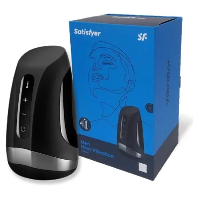 SATISFYER - MEN MASTURBATOR HEAT VIBRATION SATISFYER - MEN MASTURBATOR HEAT VIBRATION