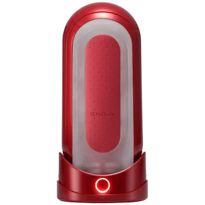TENGA - FLIP 0 ZERO RED WITH HEATER TENGA - FLIP 0 ZERO RED WITH HEATER