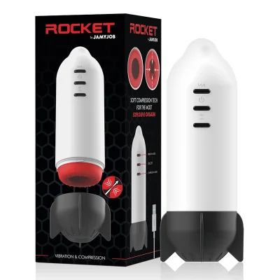JAMYJOB - ROCKET MASTURBATOR SOFT COMPRESSION TECH AND VIBRATION JAMYJOB - ROCKET MASTURBATOR SOFT COMPRESSION TECH AND VIBRATION