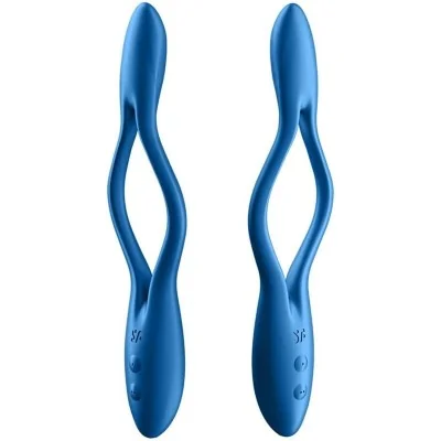SATISFYER - ELASTIC GAME MULTI VIBRATOR BLUE SATISFYER - ELASTIC GAME MULTI VIBRATOR BLUE