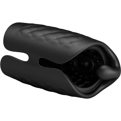 PRETTY LOVE - MANUAL MASTURBATOR FOR GLAND RECHARGEABLE VIBRATOR