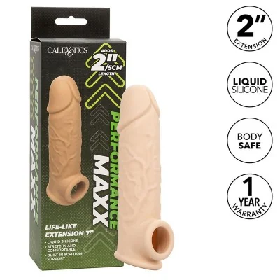 CALEXOTICS - PERFORMANCE MAXX LIFE-LIKE EXTENSION 7 LIGHT SKIN CALEXOTICS - PERFORMANCE MAXX LIFE-LIKE EXTENSION 7 LIGHT SKIN