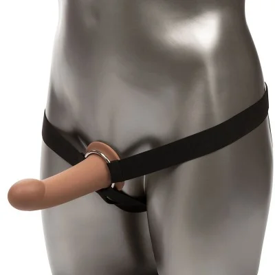 CALEXOTICS - PERFORMANCE MAXX EXTENSION WITH HARNESS BROWN SKIN CALEXOTICS - PERFORMANCE MAXX EXTENSION WITH HARNESS BROWN SKIN