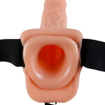 FETISH FANTASY SERIES - SERIES 7 HOLLOW STRAP-ON WITH BALLS FETISH FANTASY SERIES - SERIES 7 HOLLOW STRAP-ON WITH BALLS