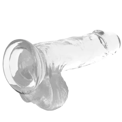 X RAY - CLEAR COCK WITH BALLS 15.5 CM -O- 3.5 CM X RAY - CLEAR COCK WITH BALLS 15.5 CM -O- 3.5 CM