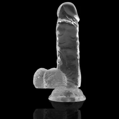 X RAY - CLEAR COCK WITH BALLS 15.5 CM -O- 3.5 CM X RAY - CLEAR COCK WITH BALLS 15.5 CM -O- 3.5 CM