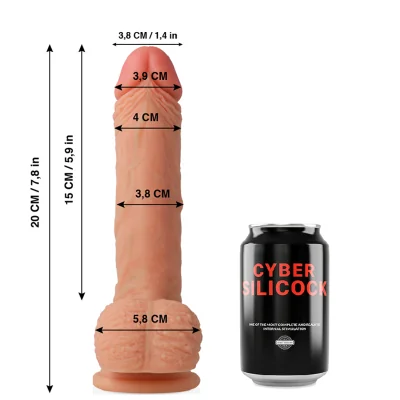 CYBER SILICOCK - FREEMAN ULTRA REALISTIC SOFT LIQUID SILICONE CYBER SILICOCK - FREEMAN ULTRA REALISTIC SOFT LIQUID SILICONE