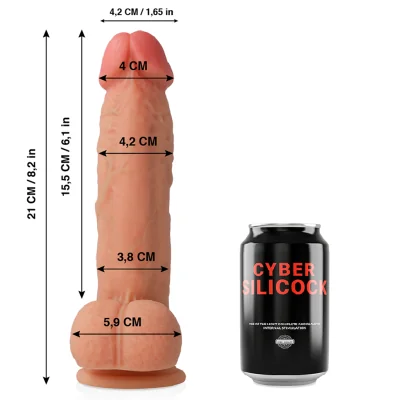 CYBER SILICOCK - SAUL ULTRA REALISTIC SOFT LIQUID SILICONE 21 CYBER SILICOCK - SAUL ULTRA REALISTIC SOFT LIQUID SILICONE 21