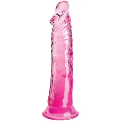 KING COCK - CLEAR REALISTIC PENIS 19.7 CM PINK KING COCK - CLEAR REALISTIC PENIS 19.7 CM PINK