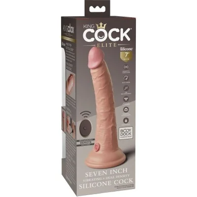 KING COCK - ELITE REALISTIC DILDO VIBRATOR SILICONE REMOTE KING COCK - ELITE REALISTIC DILDO VIBRATOR SILICONE REMOTE