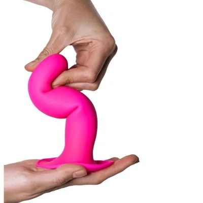 ADRIEN LASTIC - HITSENS 4 SILICONE DILDO FUCHSIA ADRIEN LASTIC - HITSENS 4 SILICONE DILDO FUCHSIA