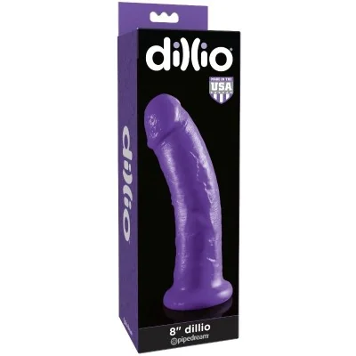 DILLIO - DILDO 20.32 PURPLE DILLIO - DILDO 20.32 PURPLE