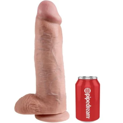 KING COCK - 12 DILDO FLESH WITH BALLS 30.48 CM KING COCK - 12 DILDO FLESH WITH BALLS 30.48 CM