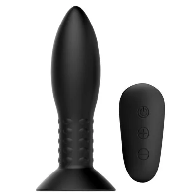 MR PLAY - PLUG WITH BLACK ROTATING BALLS REMOTE CONTROL MR PLAY - PLUG WITH BLACK ROTATING BALLS REMOTE CONTROL