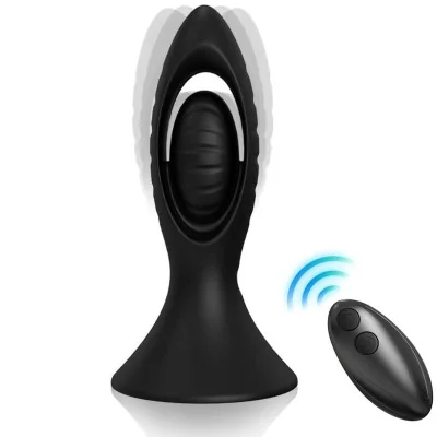 ARMONY - VIBRATOR ANAL PLUG SILICONE BLACK
