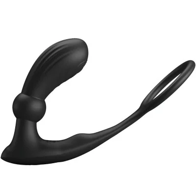 PRETTY LOVE - WARREN BLACK ANAL RING VIBRATOR PRETTY LOVE - WARREN BLACK ANAL RING VIBRATOR