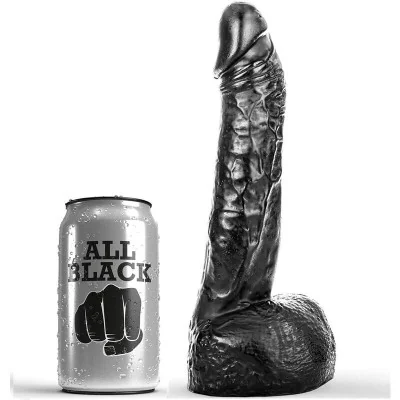 ALL BLACK - FISTING DILDO 20 CM ALL BLACK - FISTING DILDO 20 CM