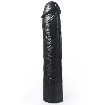 HUNG SYSTEM - REALISTIC DILDO BLACK COLOR BENNY 25.5 CM HUNG SYSTEM - REALISTIC DILDO BLACK COLOR BENNY 25.5 CM