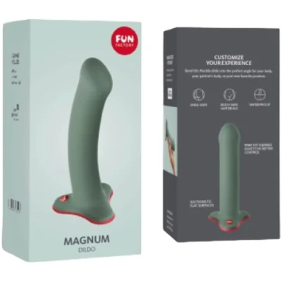 FUN FACTORY - MAGNUM DILDO VERDE FUN FACTORY - MAGNUM DILDO VERDE