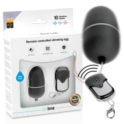 ONLINE - REMOTE CONTROL VIBRATING EGG M BLACK ONLINE - REMOTE CONTROL VIBRATING EGG M BLACK