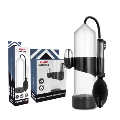 PUMP ADDICTED - RX3 TRANSPARENT VIBRATOR PUMP ADDICTED - RX3 TRANSPARENT VIBRATOR