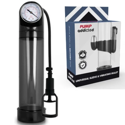 PUMP ADDICTED - RX9 BLACK VIBRATOR PUMP ADDICTED - RX9 BLACK VIBRATOR