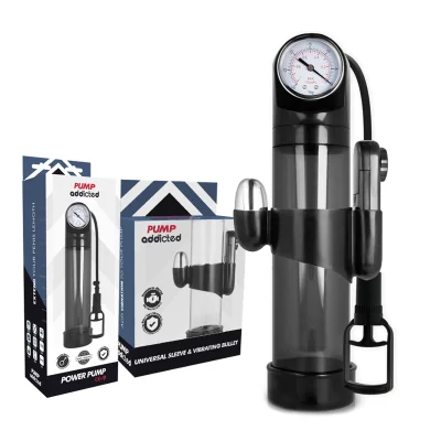 PUMP ADDICTED - RX9 BLACK VIBRATOR PUMP ADDICTED - RX9 BLACK VIBRATOR