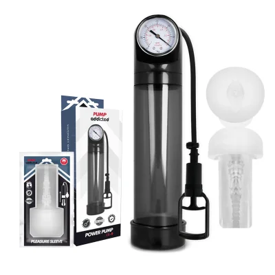 PUMP ADDICTED - RX9 BLACK WITH MASTURBATOR PUMP ADDICTED - RX9 BLACK WITH MASTURBATOR