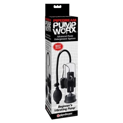 PUMP WORX - BEGINNERS VIBRATING SUCTION-CUP PUMP PUMP WORX - BEGINNERS VIBRATING SUCTION-CUP PUMP
