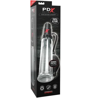 PDX ELITE - SUCK N PUMP STROKER PDX ELITE - SUCK N PUMP STROKER