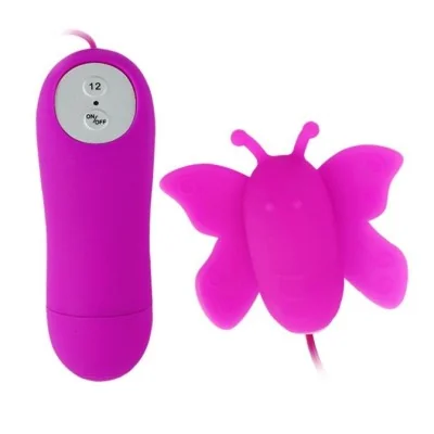 BAILE - LOVE EGGS BUTTERFLY CLITORIS STIMULATOR 12 SPEEDS LILAC BAILE - LOVE EGGS BUTTERFLY CLITORIS STIMULATOR 12 SPEEDS LILAC