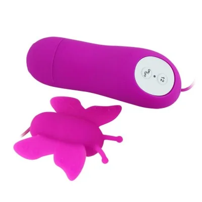 BAILE - LOVE EGGS BUTTERFLY CLITORIS STIMULATOR 12 SPEEDS LILAC BAILE - LOVE EGGS BUTTERFLY CLITORIS STIMULATOR 12 SPEEDS LILAC