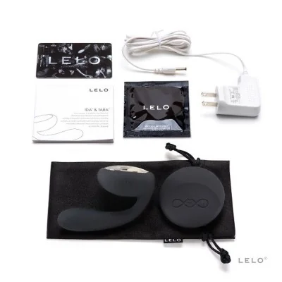 LELO - IDA BLACK VIBRATOR LELO - IDA BLACK VIBRATOR