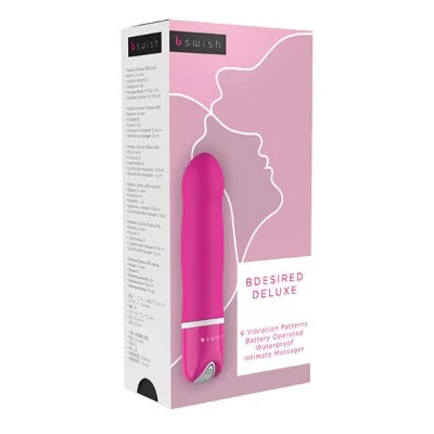 B SWISH - BDESIRED DELUXE PINK VIBRATOR B SWISH - BDESIRED DELUXE PINK VIBRATOR