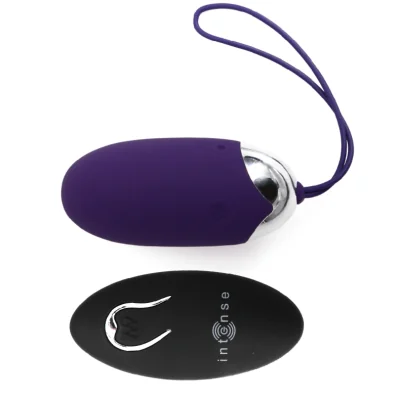 INTENSE - FLIPPY II VIBRATING EGG WITH REMOTE CONTROL PURPLE INTENSE - FLIPPY II VIBRATING EGG WITH REMOTE CONTROL PURPLE