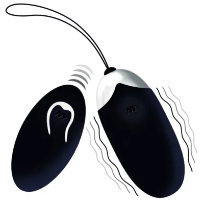 INTENSE - FLIPPY II VIBRATING EGG WITH REMOTE CONTROL BLACK INTENSE - FLIPPY II VIBRATING EGG WITH REMOTE CONTROL BLACK