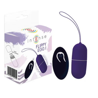 INTENSE - FLIPPY I VIBRATING EGG WITH REMOTE CONTROL PURPLE INTENSE - FLIPPY I VIBRATING EGG WITH REMOTE CONTROL PURPLE