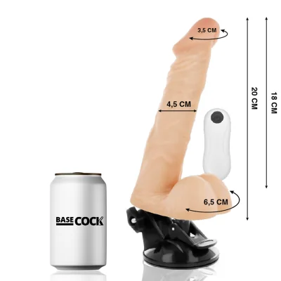 BASECOCK - REALISTIC ARTICULABLE REMOTE CONTROL BLACK 20 CM -O-