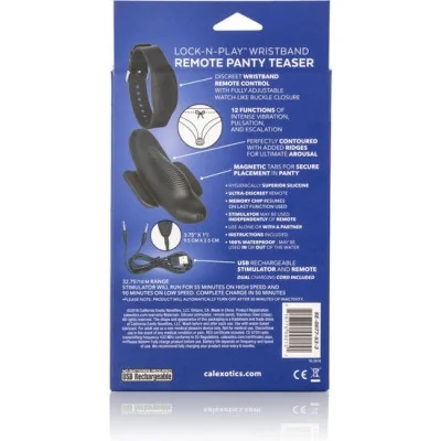 CALEXOTICS - WRISTBAND REMOTE PANTY TEASER CALEXOTICS - WRISTBAND REMOTE PANTY TEASER