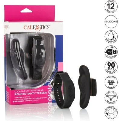 CALEXOTICS - WRISTBAND REMOTE PANTY TEASER CALEXOTICS - WRISTBAND REMOTE PANTY TEASER