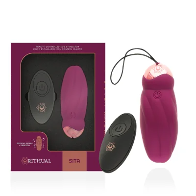 RITHUAL - SITA EGG REMOTE CONTROL BEAD ROTATION + VIBRATION RITHUAL - SITA EGG REMOTE CONTROL BEAD ROTATION + VIBRATION