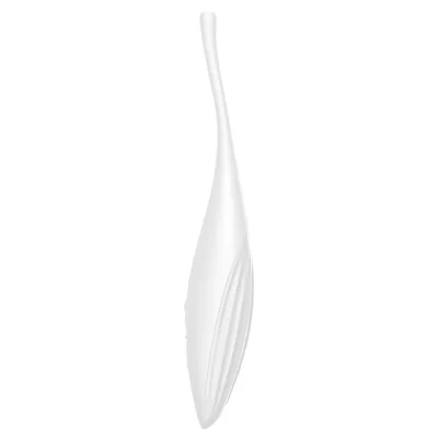 SATISFYER - TWIRLING JOY CLIT TIP VIBRATOR WHITE SATISFYER - TWIRLING JOY CLIT TIP VIBRATOR WHITE