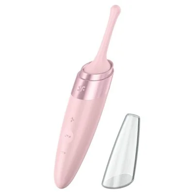 SATISFYER - TWIRLING DELIGHT CLIT TIP VIBRATOR PINK SATISFYER - TWIRLING DELIGHT CLIT TIP VIBRATOR PINK