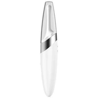 SATISFYER - TWIRLING DELIGHT CLIT TIP VIBRATOR WHITE SATISFYER - TWIRLING DELIGHT CLIT TIP VIBRATOR WHITE