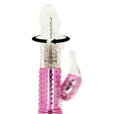 OHMAMA - VIBRATOR WITH ROTATION FUNCTION AND CLITORIS STIMULATOR OHMAMA - VIBRATOR WITH ROTATION FUNCTION AND CLITORIS STIMULATOR