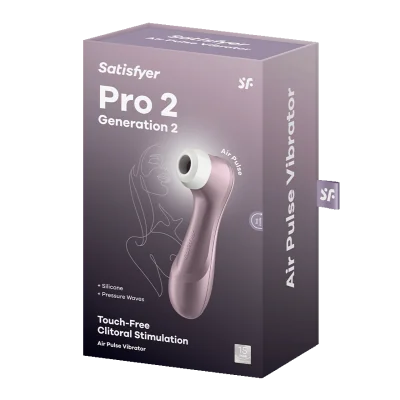 SATISFYER PRO 2 ESTIMULADOR - VIOLETA SATISFYER PRO 2 ESTIMULADOR - VIOLETA