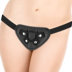CYBER SILICOCK - STRAP-ON HARNESS WITH 3 RINGS FREE CYBER SILICOCK - STRAP-ON HARNESS WITH 3 RINGS FREE